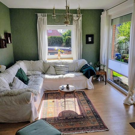 Ferienwohnung Haus Papenburg Garten Parkplatz Nordsee 외부 사진