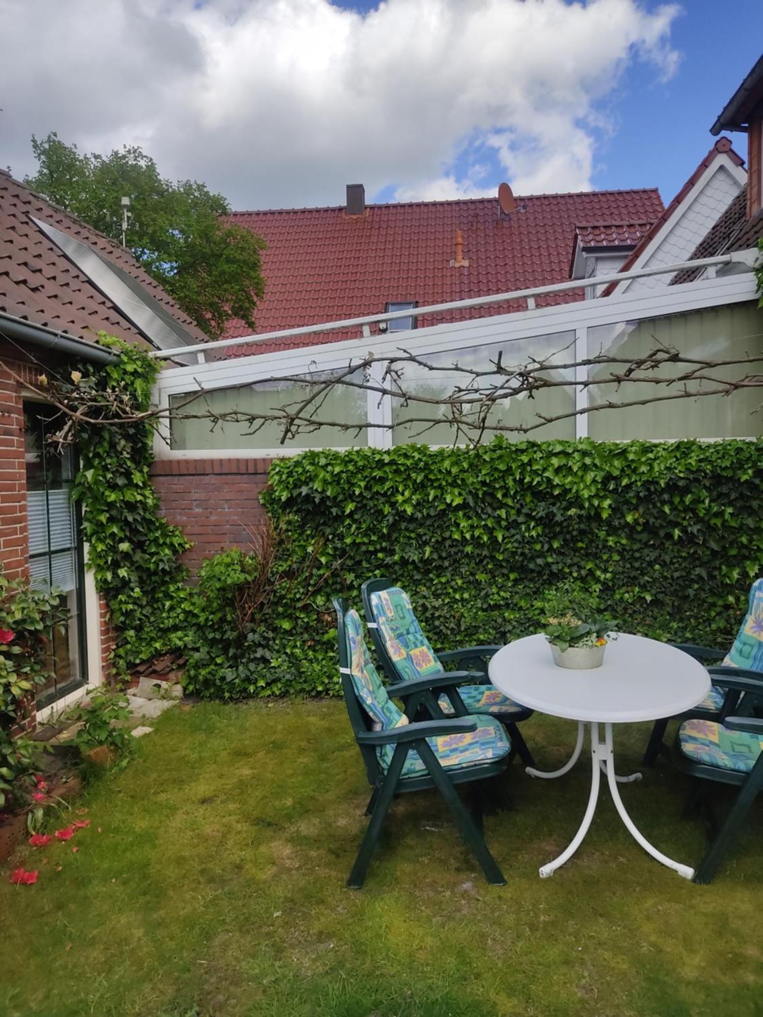 Ferienwohnung Haus Papenburg Garten Parkplatz Nordsee 외부 사진