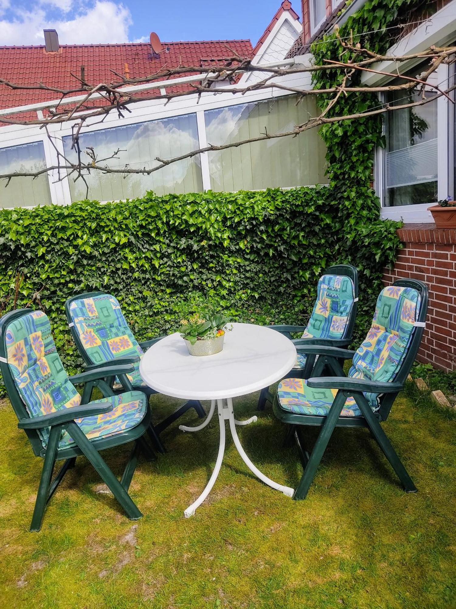 Ferienwohnung Haus Papenburg Garten Parkplatz Nordsee 외부 사진