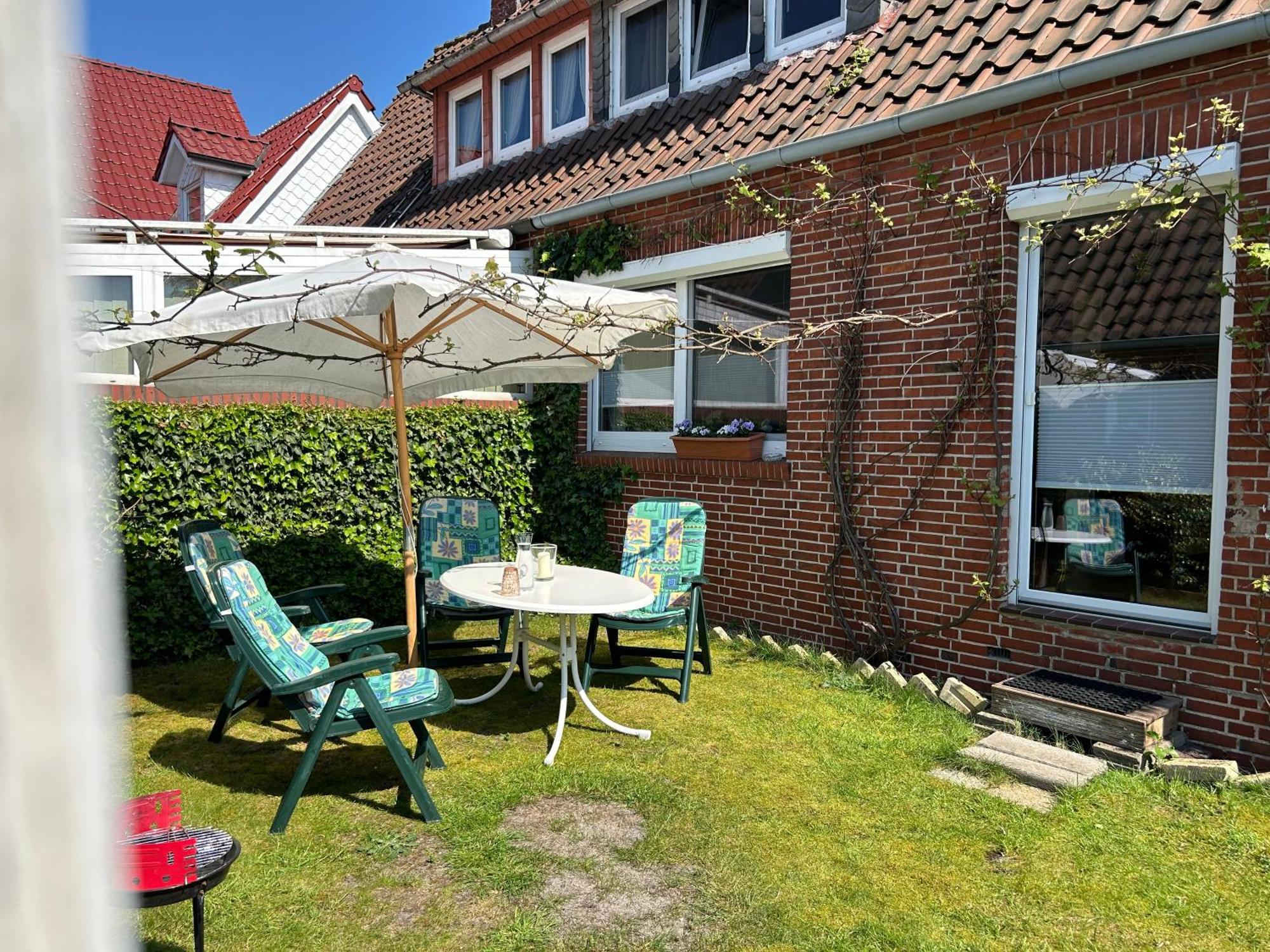 Ferienwohnung Haus Papenburg Garten Parkplatz Nordsee 외부 사진