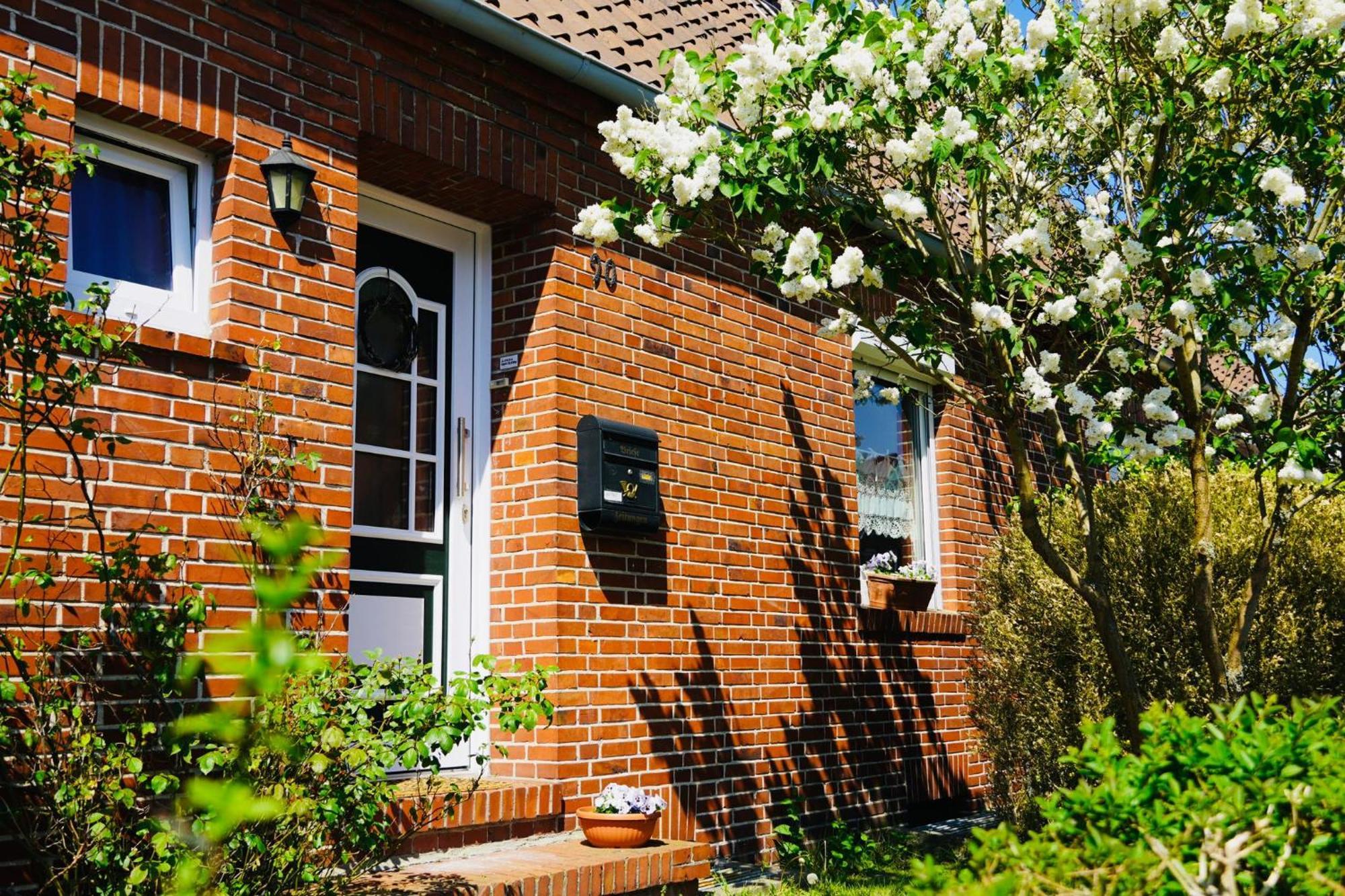 Ferienwohnung Haus Papenburg Garten Parkplatz Nordsee 외부 사진