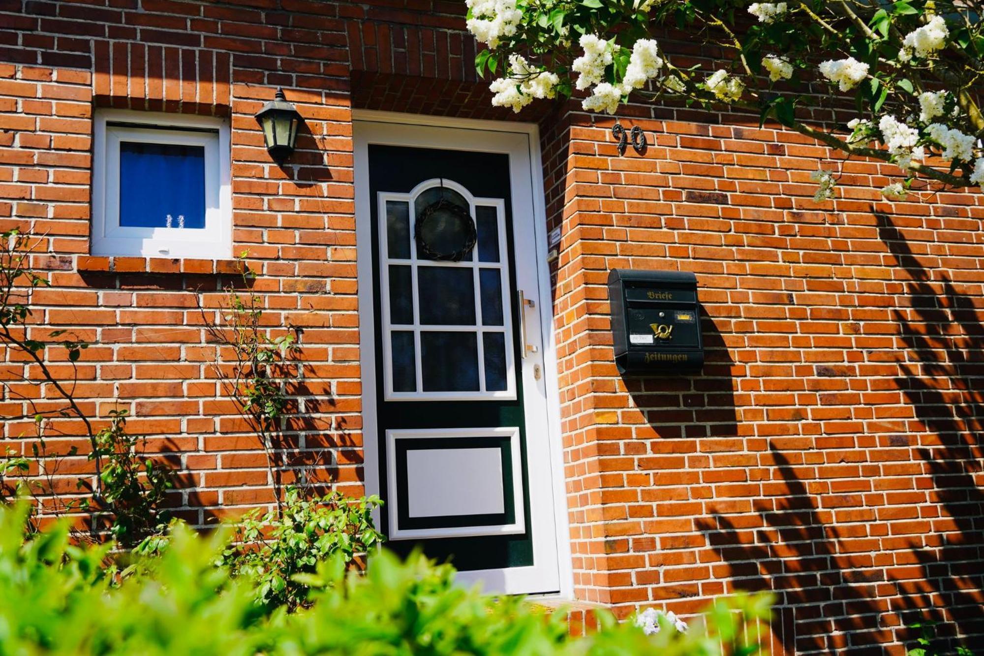 Ferienwohnung Haus Papenburg Garten Parkplatz Nordsee 외부 사진